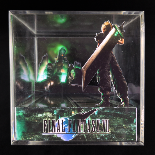 Final Fantasy 7 Remake Diorama Cube