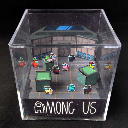 Among Us Diorama Cube