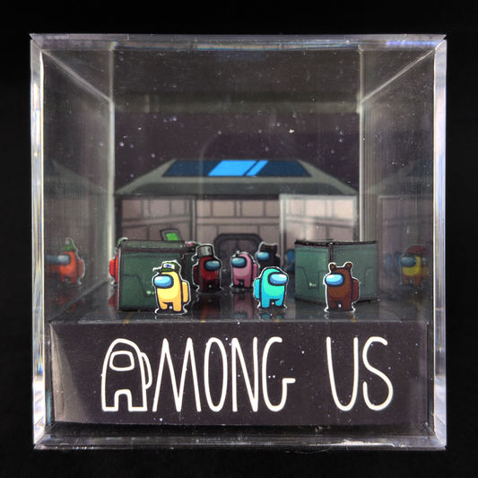 Among Us Diorama Cube