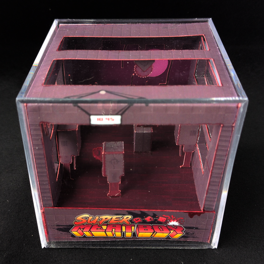 Super Meat Boy Diorama Cube